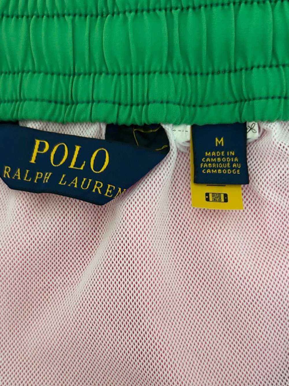 Ralph Lauren Men’s Pink Athletic Drawstring Shorts Sz.M - Picture 3 of 5